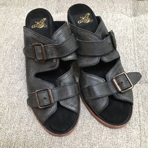 Freebird Caprice Distressed Sandals Size 9